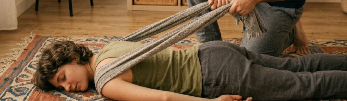 Massage à l'écharpe