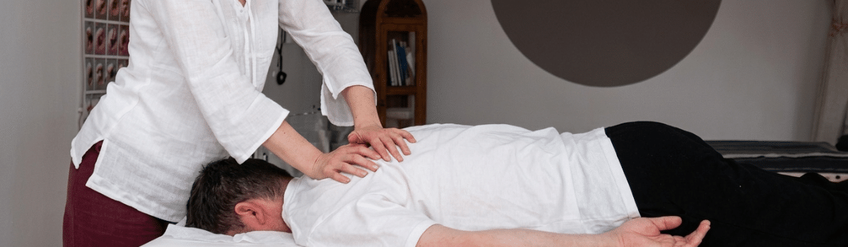 Shiatsu sur table